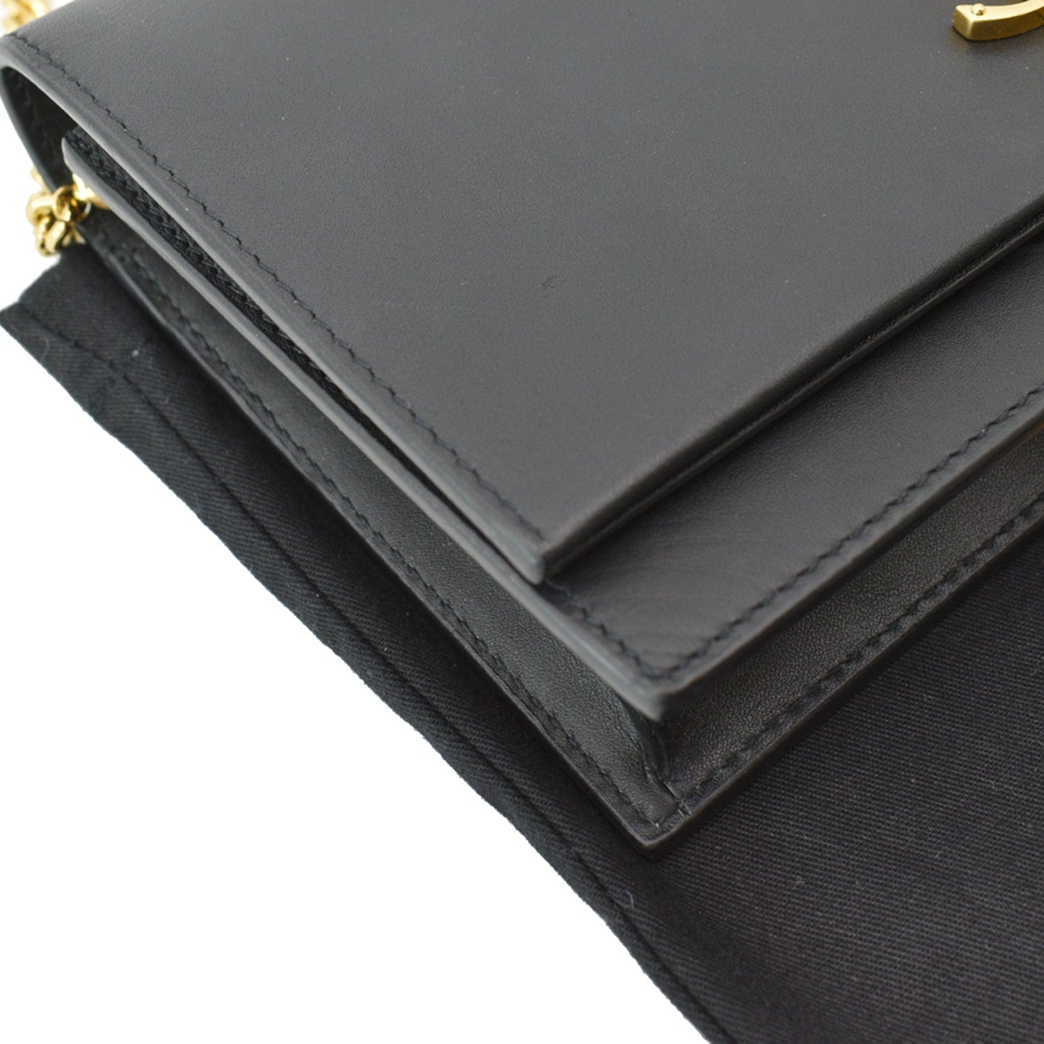 YVES SAINT LAURENT Kate Tassel Leather Crossbody Bag Black
