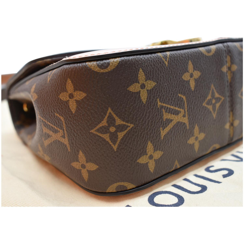 LOUIS VUITTON Cherrywood BB New 1:1 Rep Leather Shoulder Bag Rose Ballerine