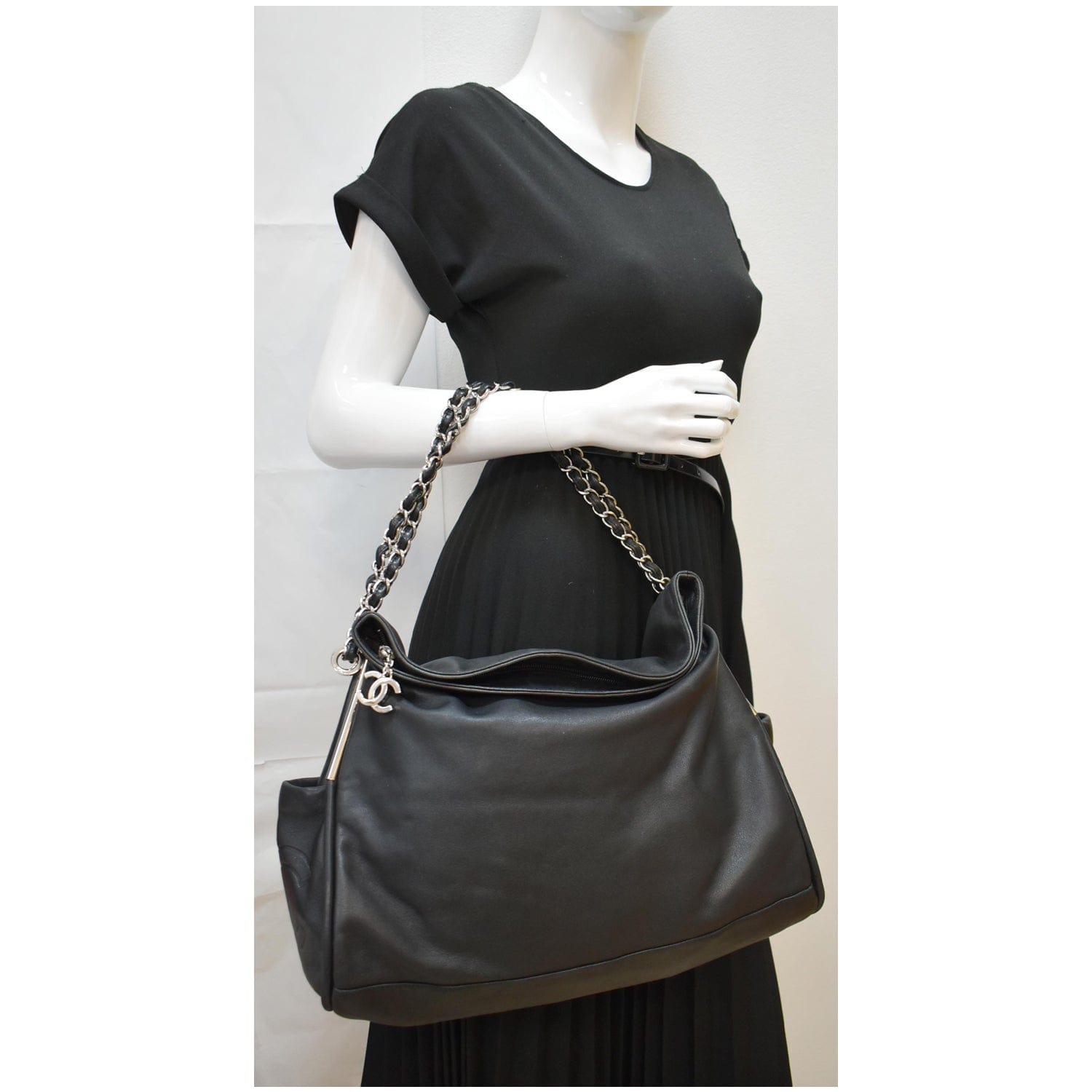 Chanel Ultimate Soft  Leather Tote Black