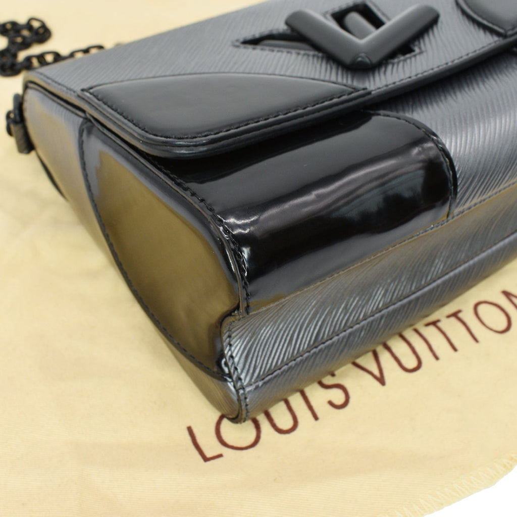 LOUIS VUITTON Twist MM Epi New 1:1 Rep Leather Shoulder Bag Silver