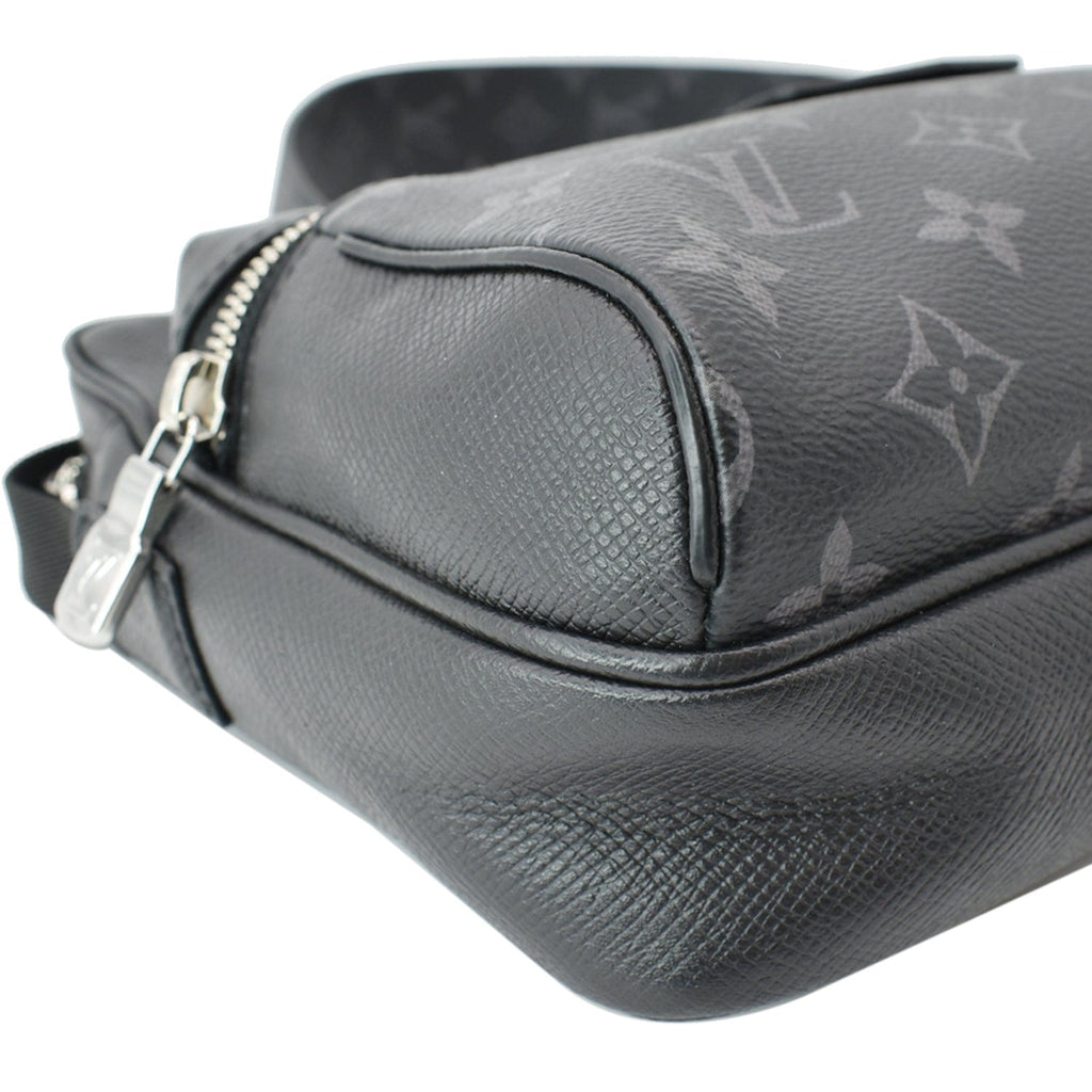 LOUIS VUITTON Outdoor Messenger Eclipse Canvas Crossbody Bag Black - 10% Off