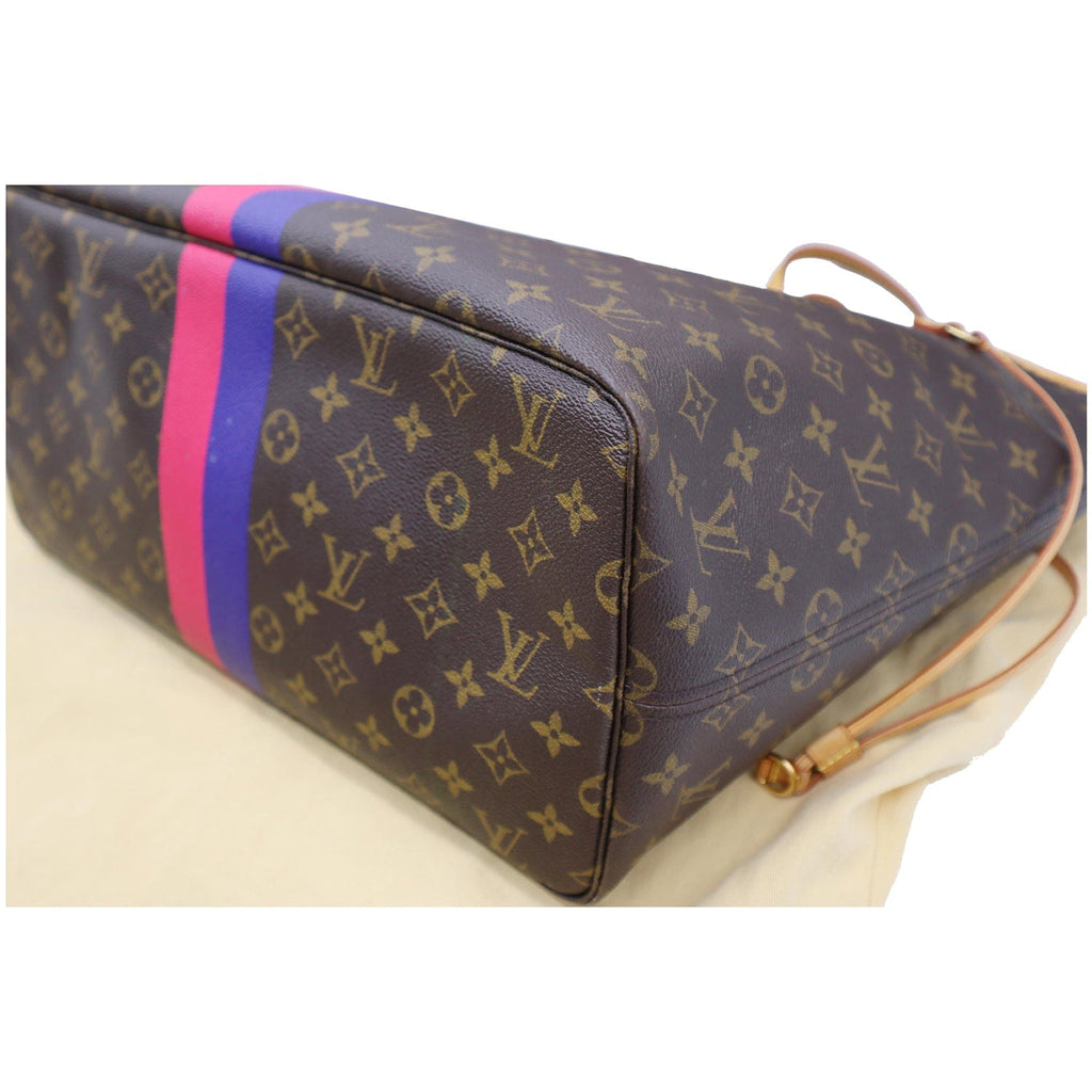 LOUIS VUITTON Neverfull GM My LV Heritage Monogram Canvas Tote Bag Brown
