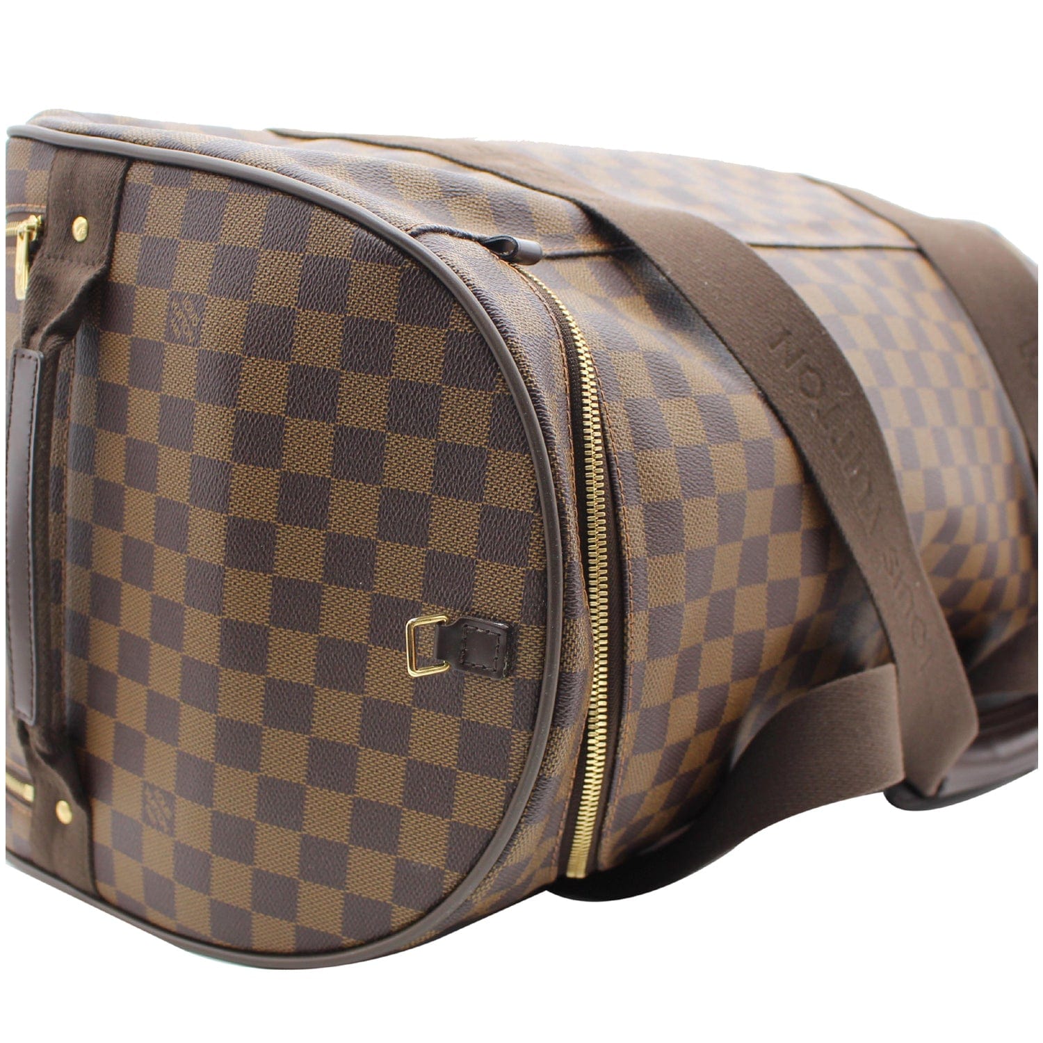 LOUIS VUITTON Neo Eole 55 Damier Ebene Rolling Travel Bag Brown