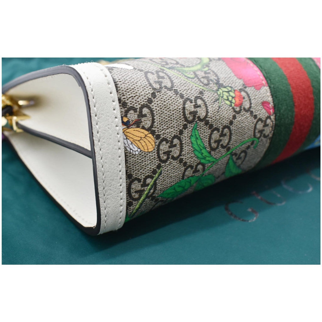 Gucci Ophidia Flora Gucci Supreme Canvas Shoulder Bag Multicolor 503877