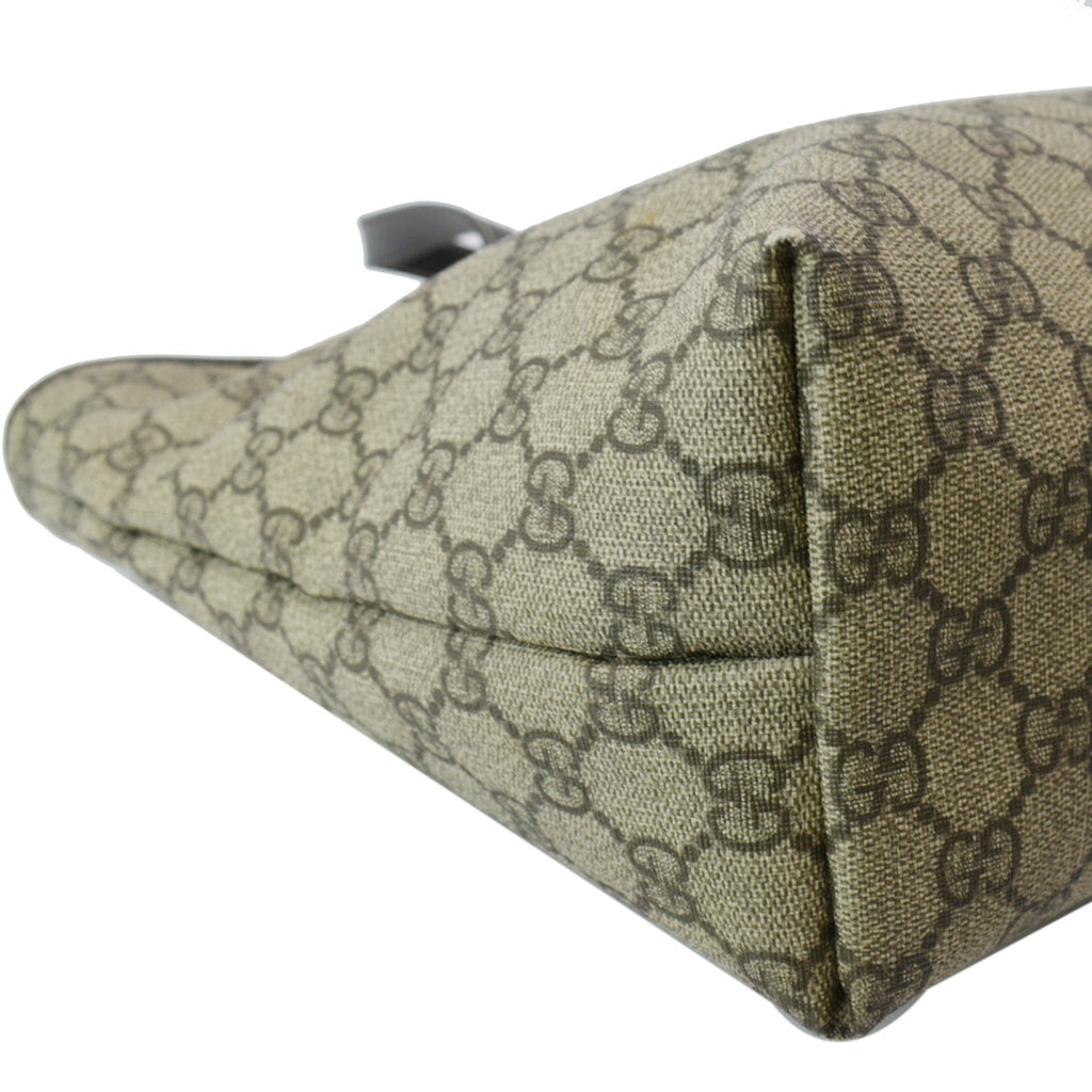 GUCCI Gucci Supreme Canvas Tote Bag Beige 211137