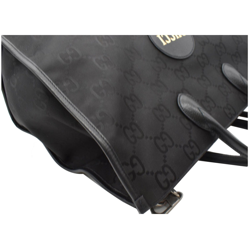 GUCCI Off The Grid Gucci Nylon Tote Bag Black 630353