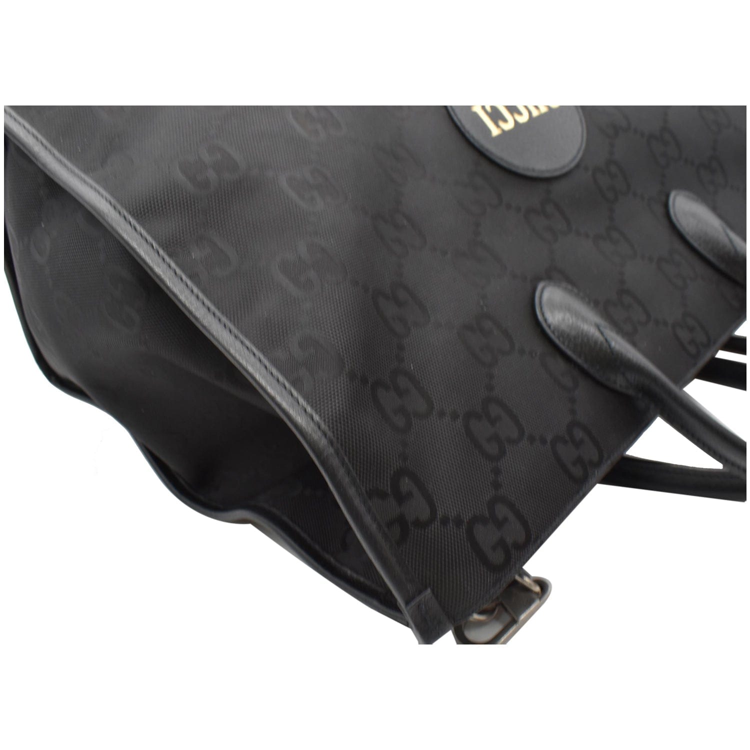 GUCCI Off The Grid Gucci Nylon Tote Bag Black 630353