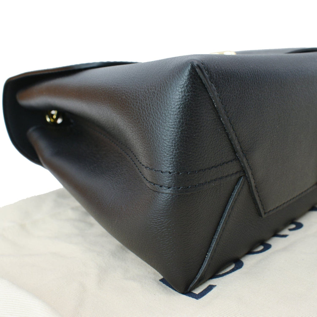 LOUIS VUITTON Very One Handle  Monogram Shoulder Bag Black