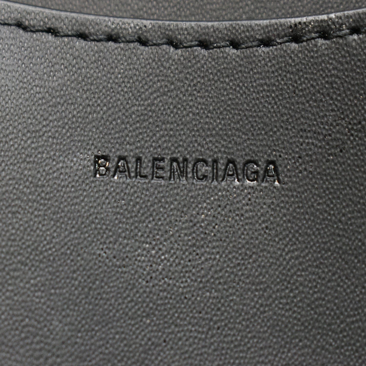 BALENCIAGA Neo Classic Patchwork Leather Top Handle Shoulder Bag Balck
