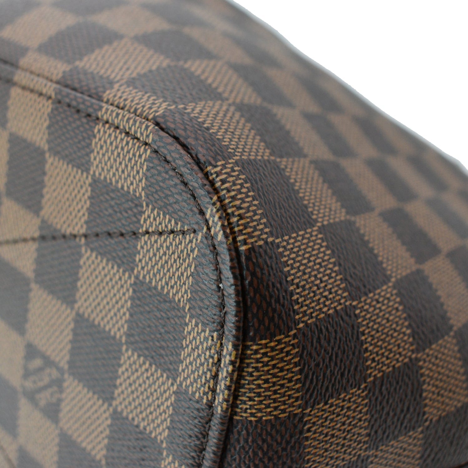 LOUIS VUITTON Siena MM Damier Ebene Shoulder Bag Brown - New Year Deals