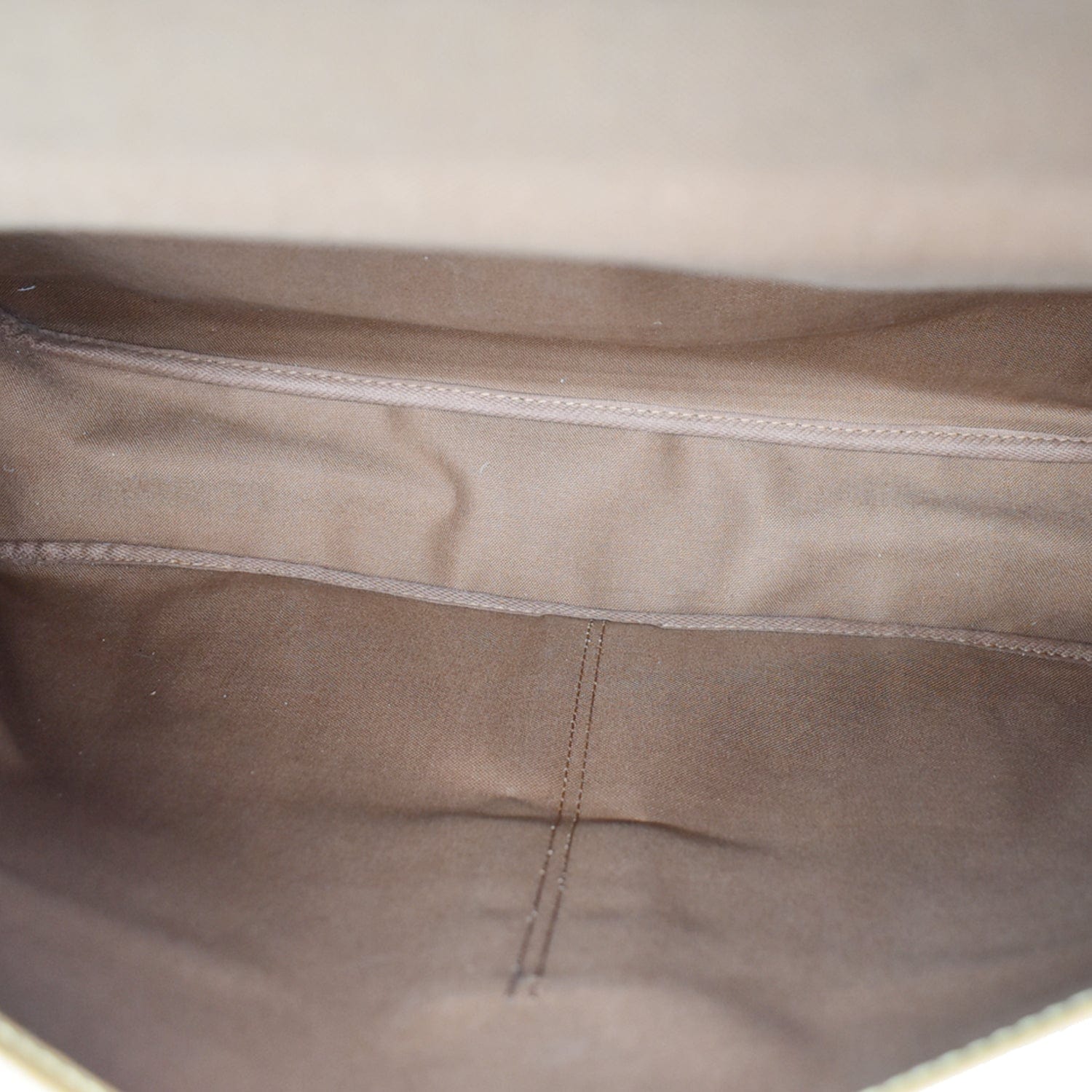 LOUIS VUITTON Sac Chasse Monogram Canvas Hunting Bag Brown