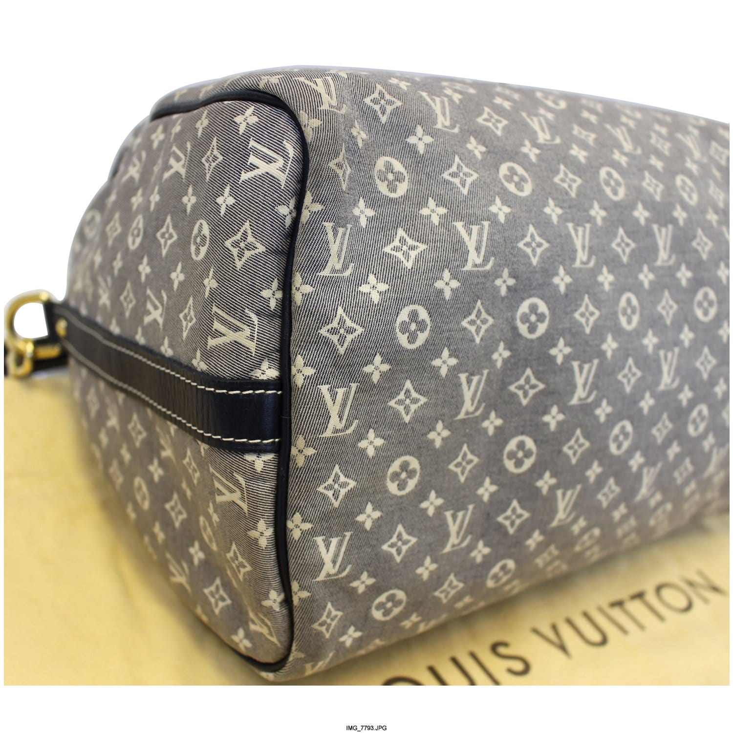 LOUIS VUITTON Speedy 30 Bandouliere Monogram Mini Lin Shoulder Bag