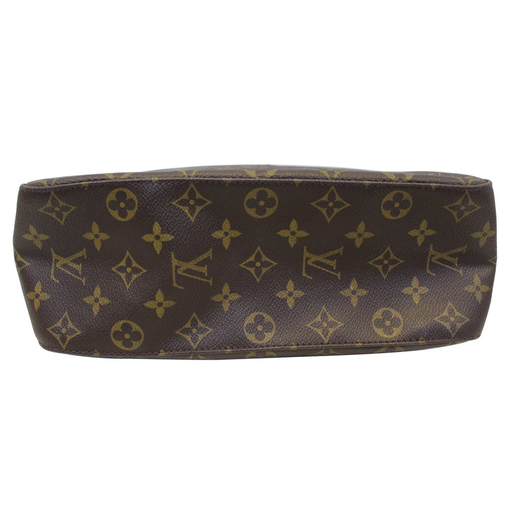 LOUIS VUITTON Monogram Canvas Looping GM Brown Shoulder Bag