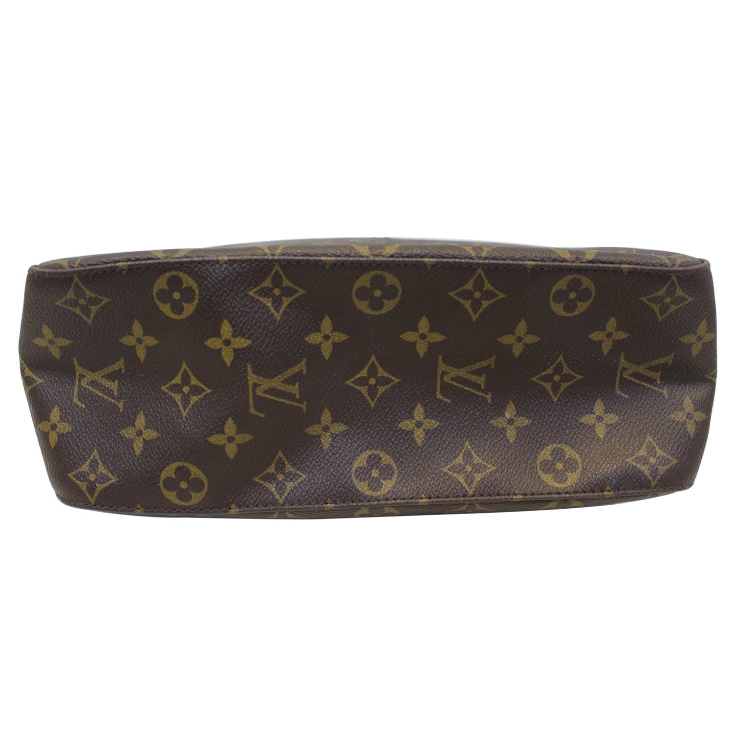 LOUIS VUITTON Monogram Canvas Looping GM Brown Shoulder Bag