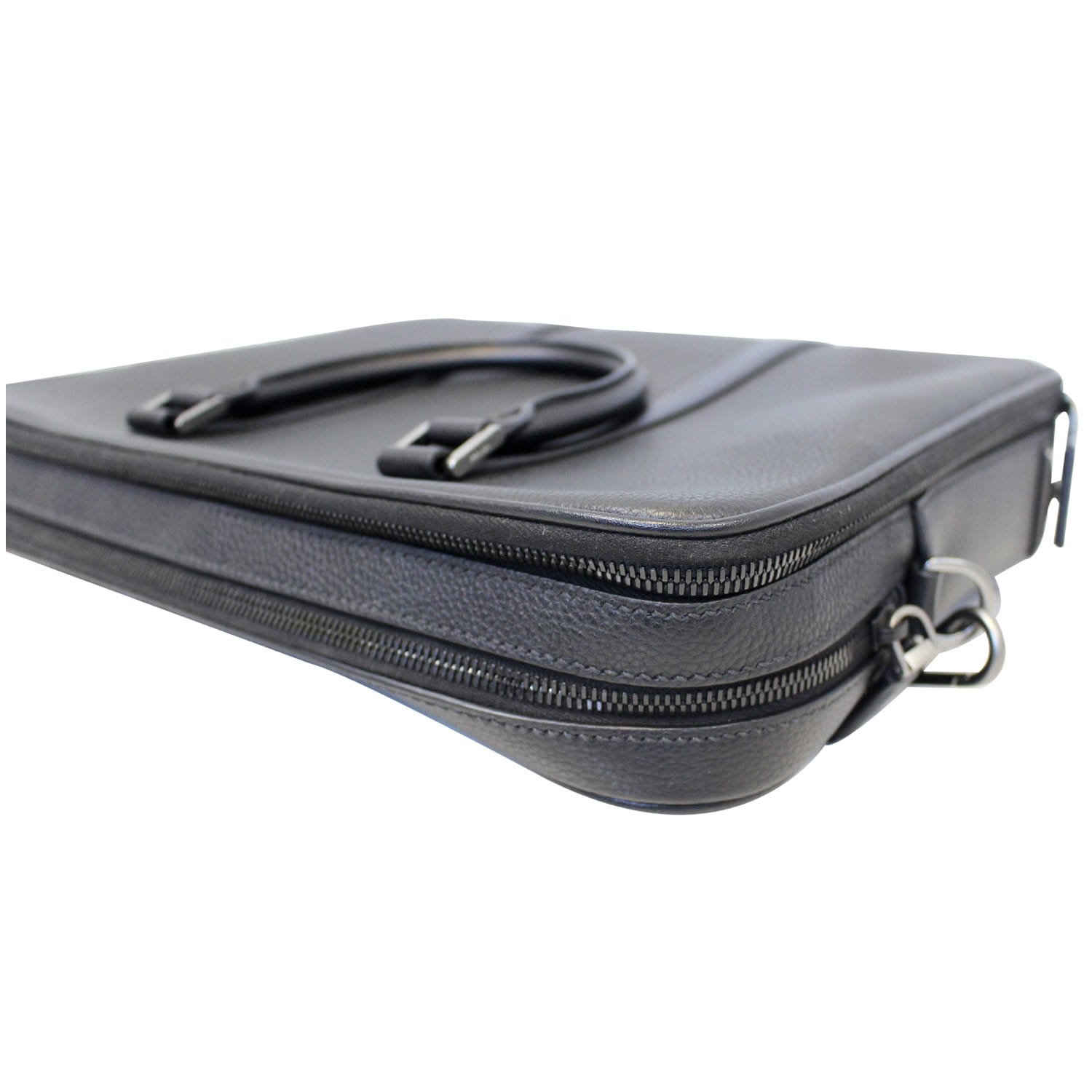 PRADA Saffiano Laptop Bag Grey - Last Call