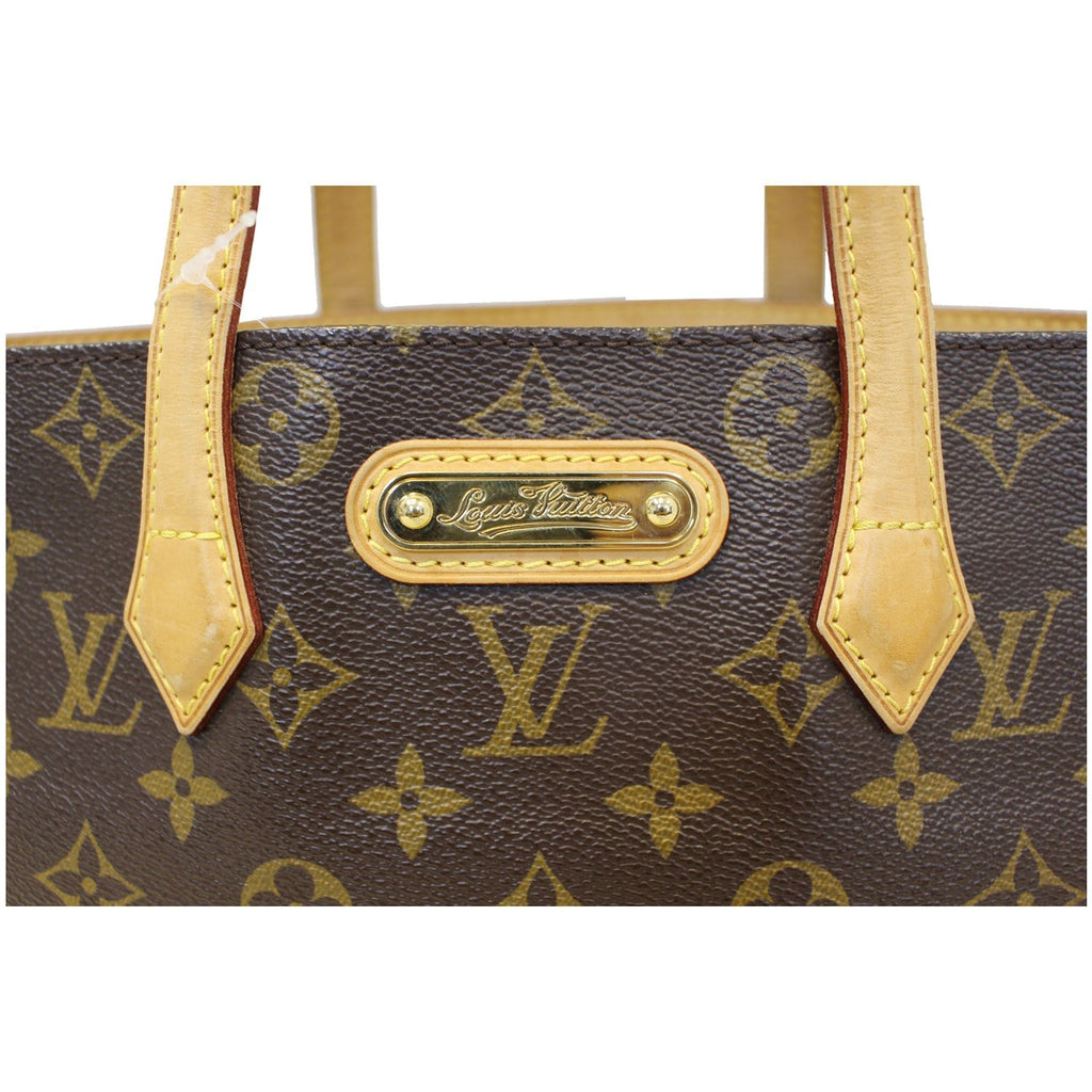 Louis Vuitton Wilshire PM Monogram Canvas Satchel Handbag