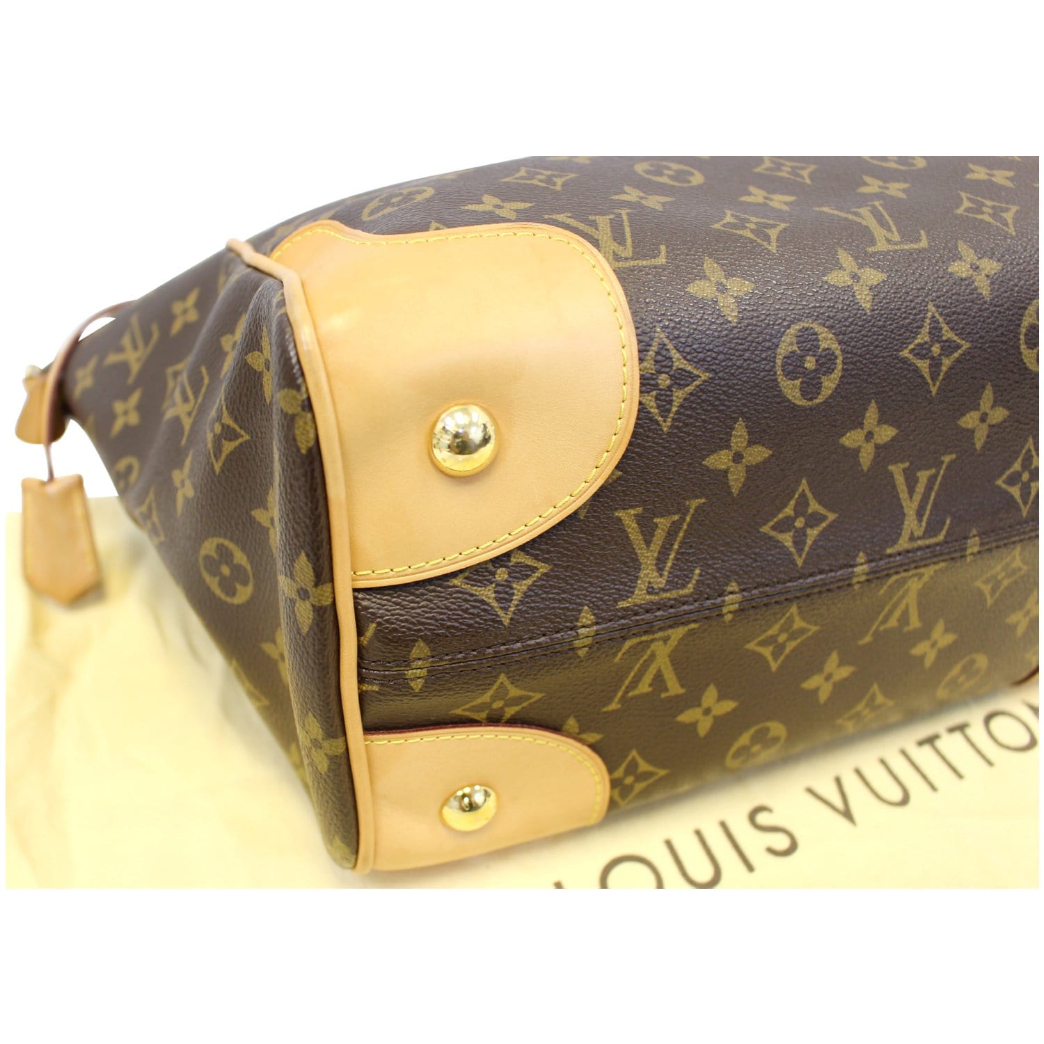 LOUIS VUITTON Estrela MM NM Monogram Canvas Brown Shoulder Bag