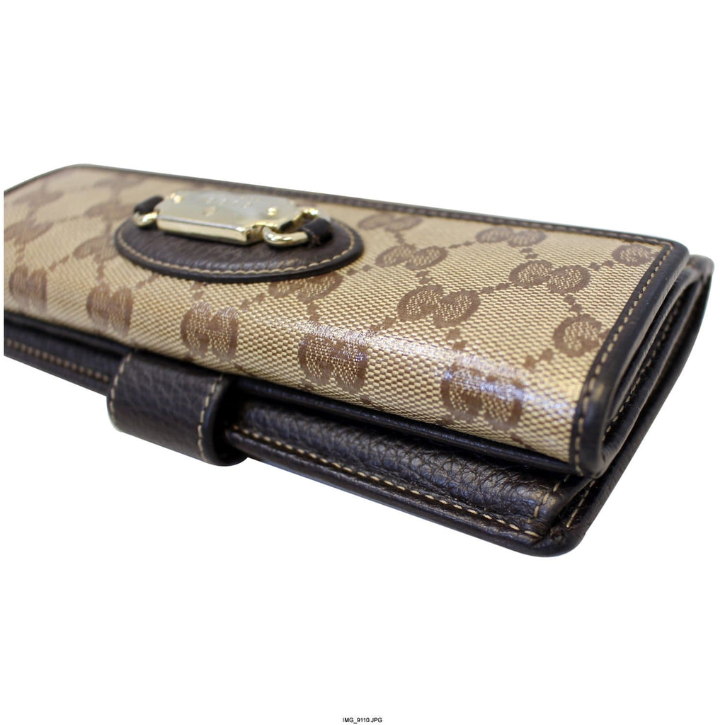 GUCCI Crystal Monogram Gucci Wallet 231841