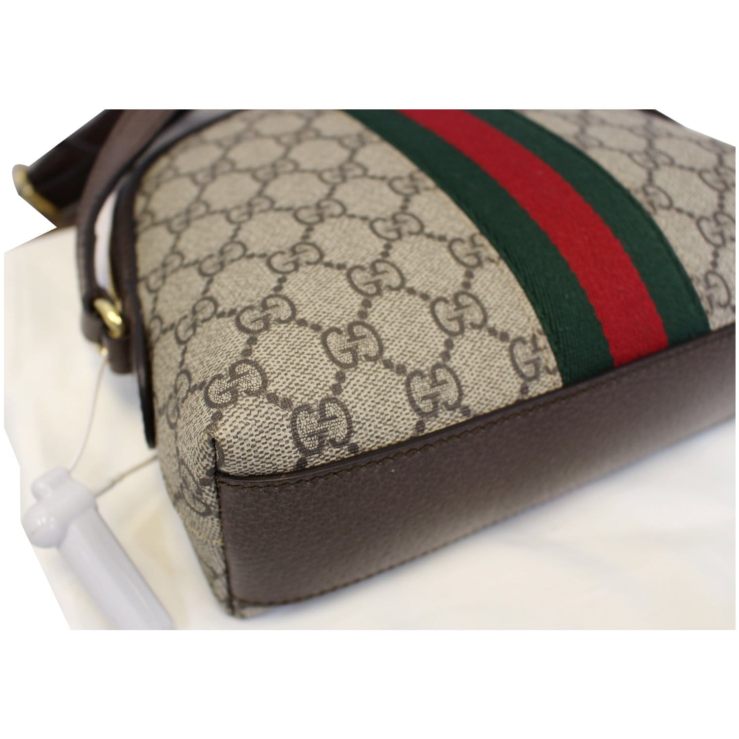 GUCCI Ophidia Gucci Supreme Monogram Web Shoulder Crossbody Bag