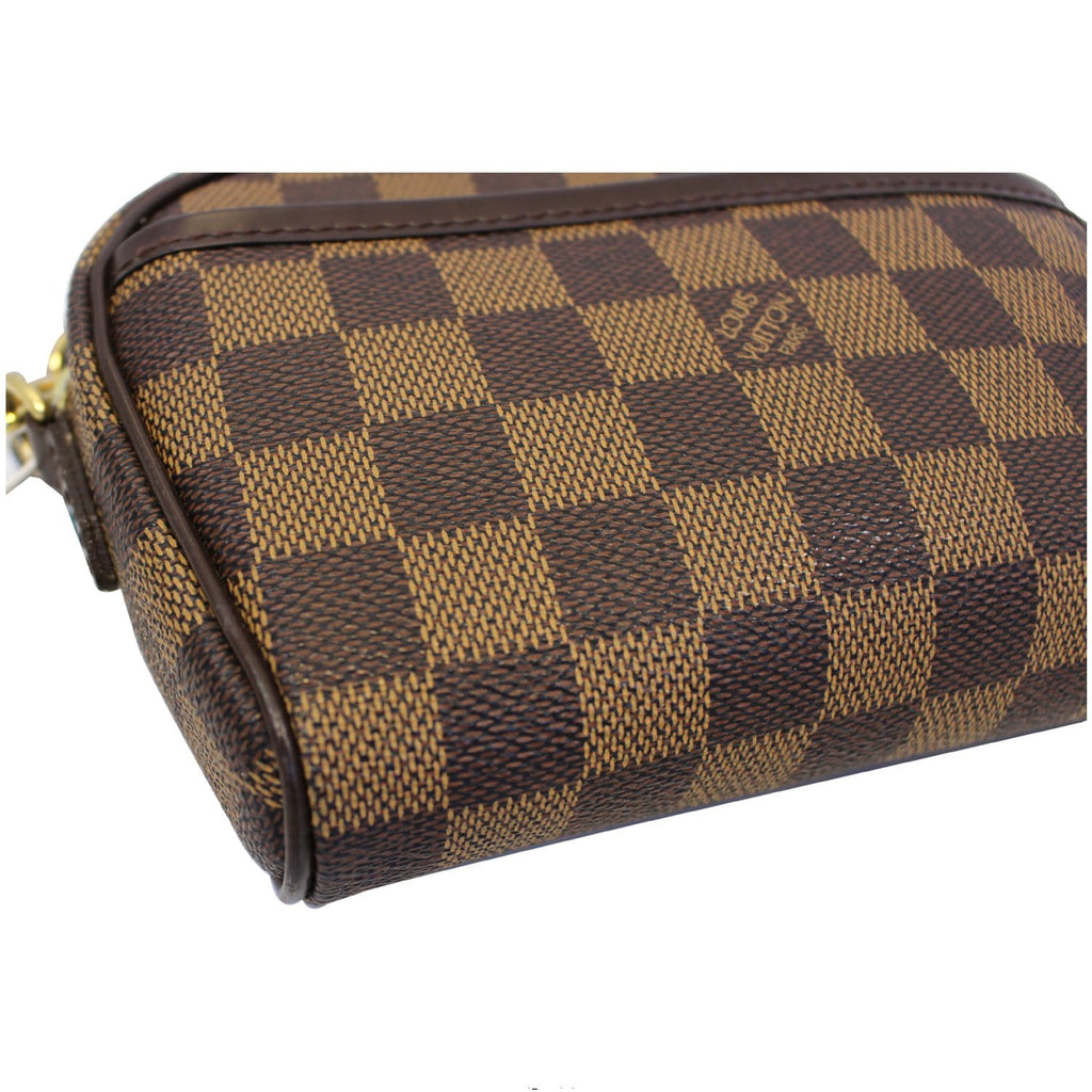 LOUIS VUITTON Pochette Ipanema Damier Ebene Crossbody Bag