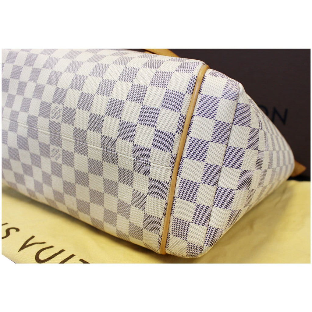 LOUIS VUITTON Totally MM Damier Azur Shoulder Handbag