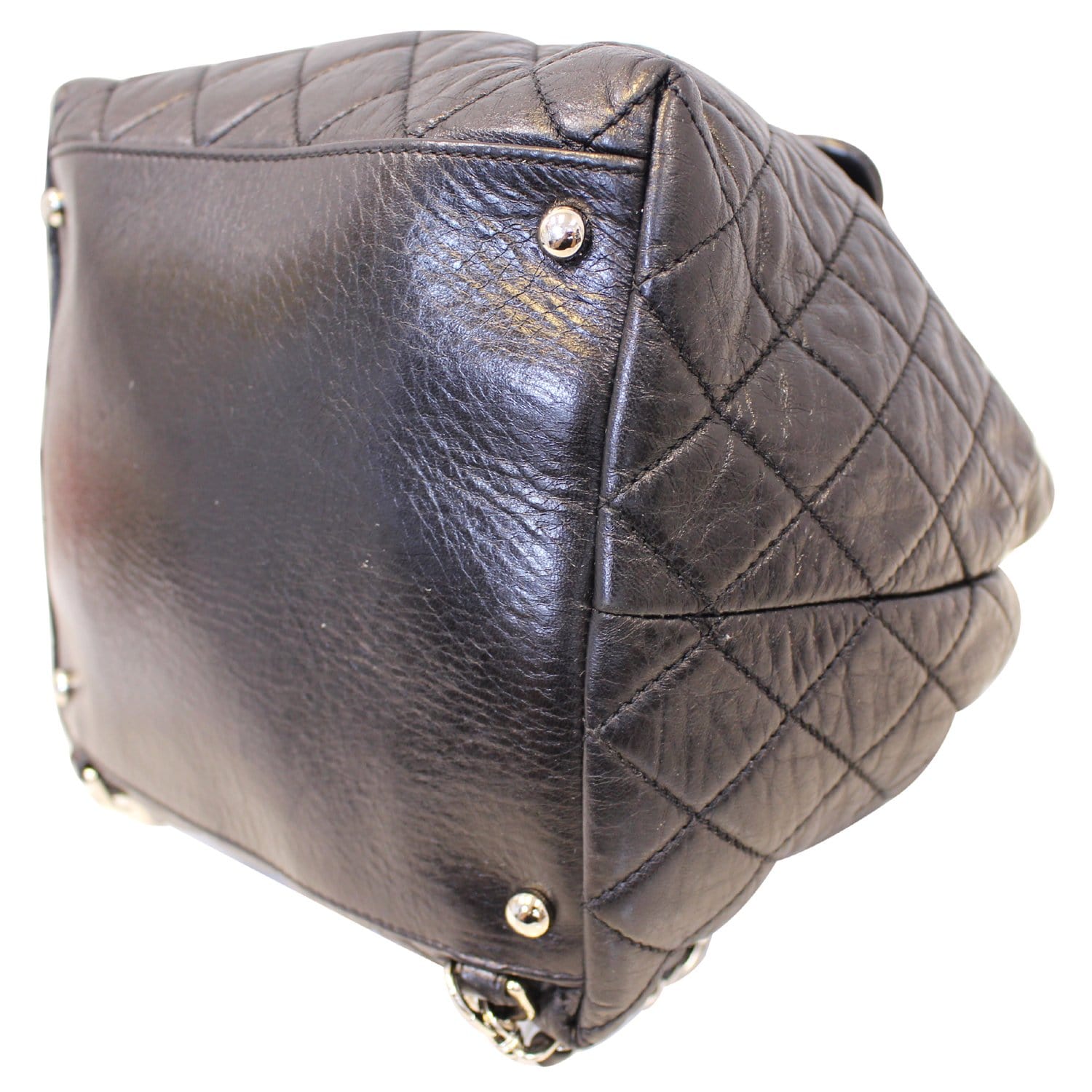 Chanel Beijing 2 in 1 Black Quilted Leather Backpack Bag