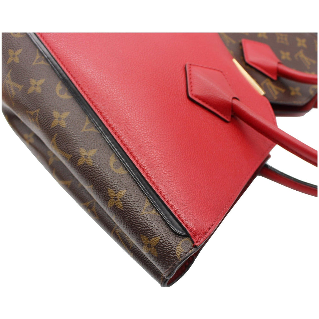 LOUIS VUITTON Kimono Monogram  Tote Bag Brown/Cerise