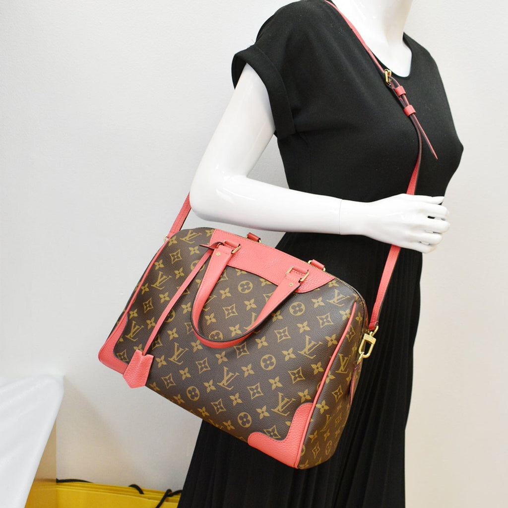 LOUIS VUITTON Retiro NM Monogram Canvas 2Way Shoulder Bag Red - 10% OFF