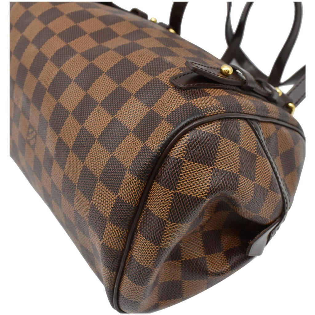 LOUIS VUITTON Rivington PM Damier Ebene Shoulder Bag Brown - Hot Deals