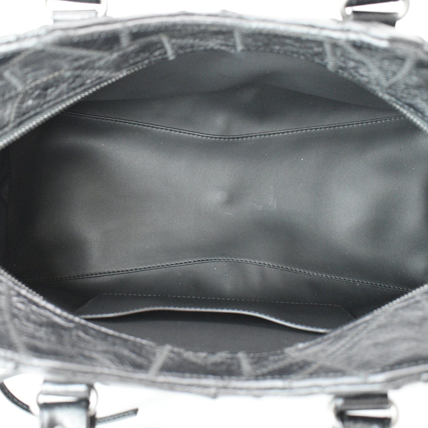 BALENCIAGA Neo Classic Patchwork Leather Top Handle Shoulder Bag Balck