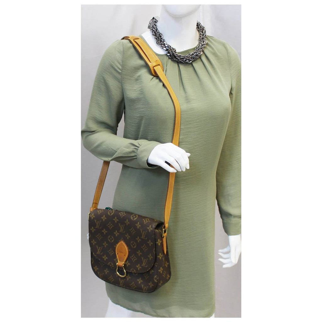 LOUIS VUITTON Saint Cloud GM Monogram Canvas Crossbody Bag