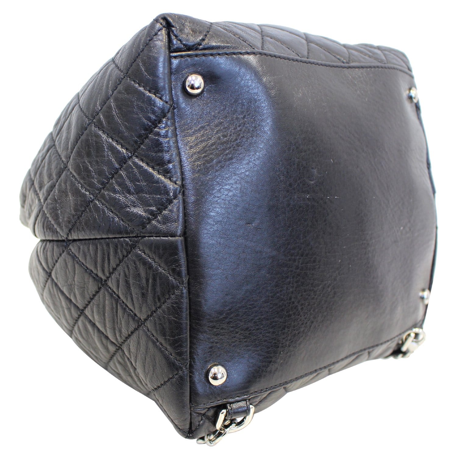 Chanel Beijing 2 in 1 Black Quilted Leather Backpack Bag