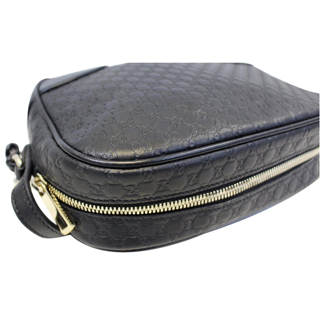 GUCCI Bree Micro Gucci Guccissima Leather Crossbody Bag 449413