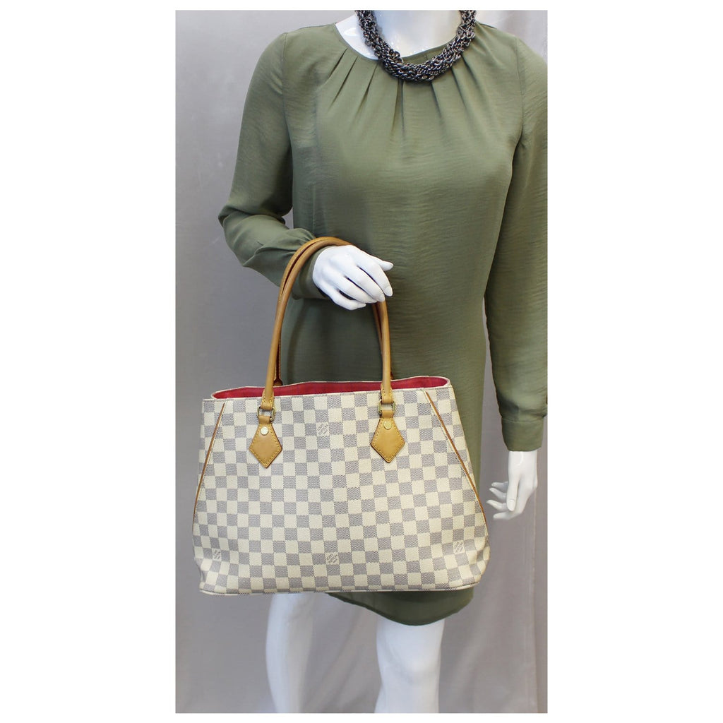 LOUIS VUITTON Calvi Damier Azur Shoulder Bag