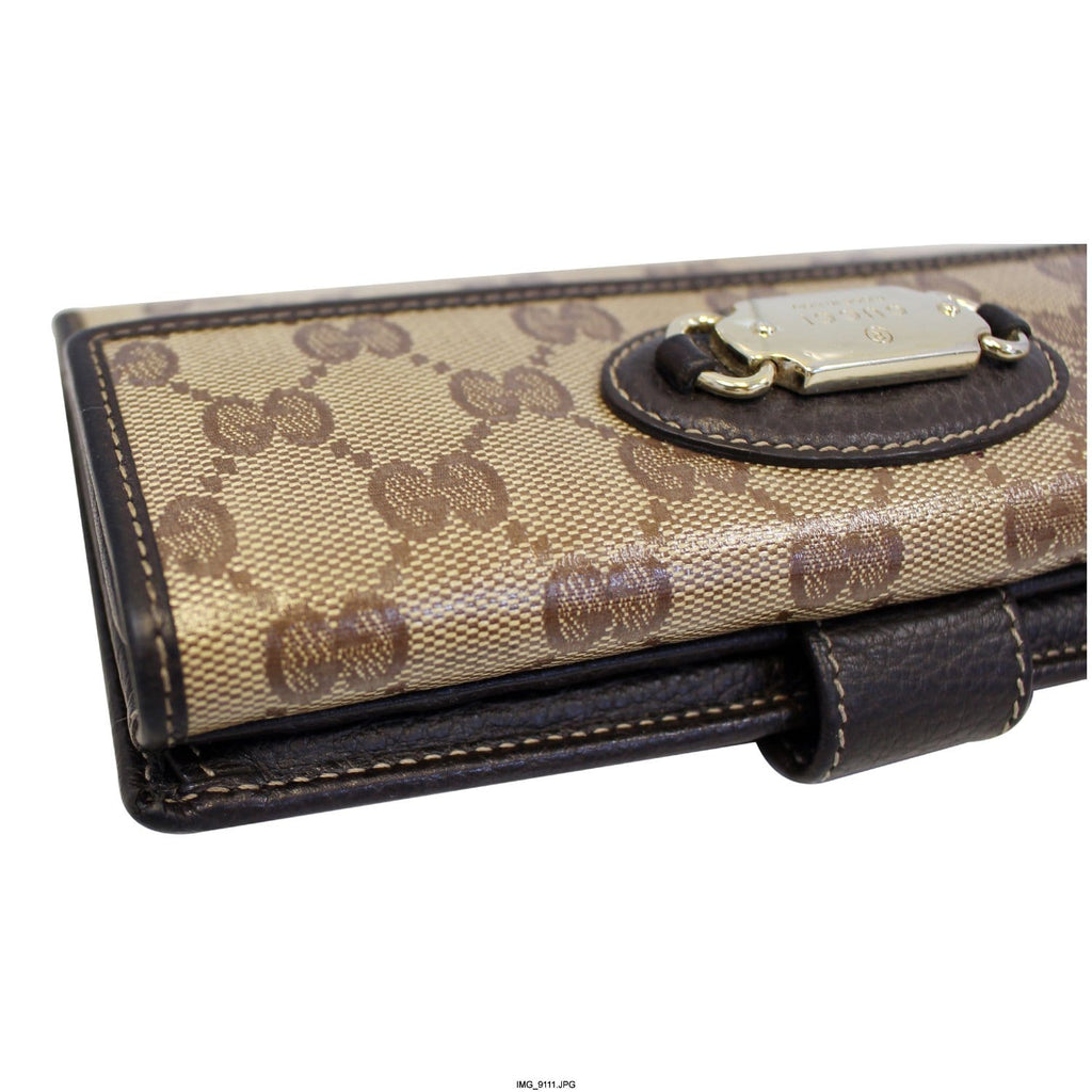 GUCCI Crystal Monogram Gucci Wallet 231841