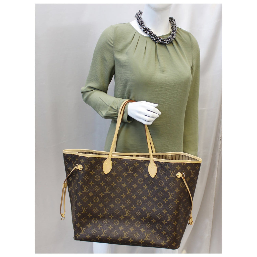 LOUIS VUITTON Neverfull GM Monogram Canvas Shoulder Bag