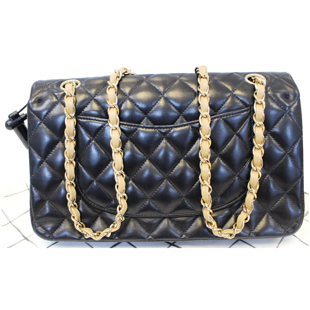 Chanel Classic Jumbo Quilted  Leather Double Flap Shoulder Bag