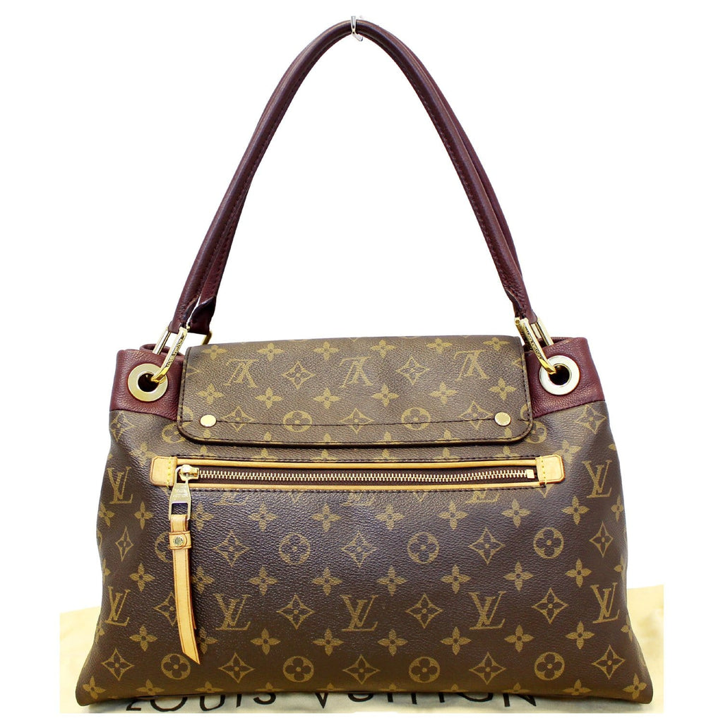 LOUIS VUITTON Olympe Monogram Canvas Satchel Shoulder Bag