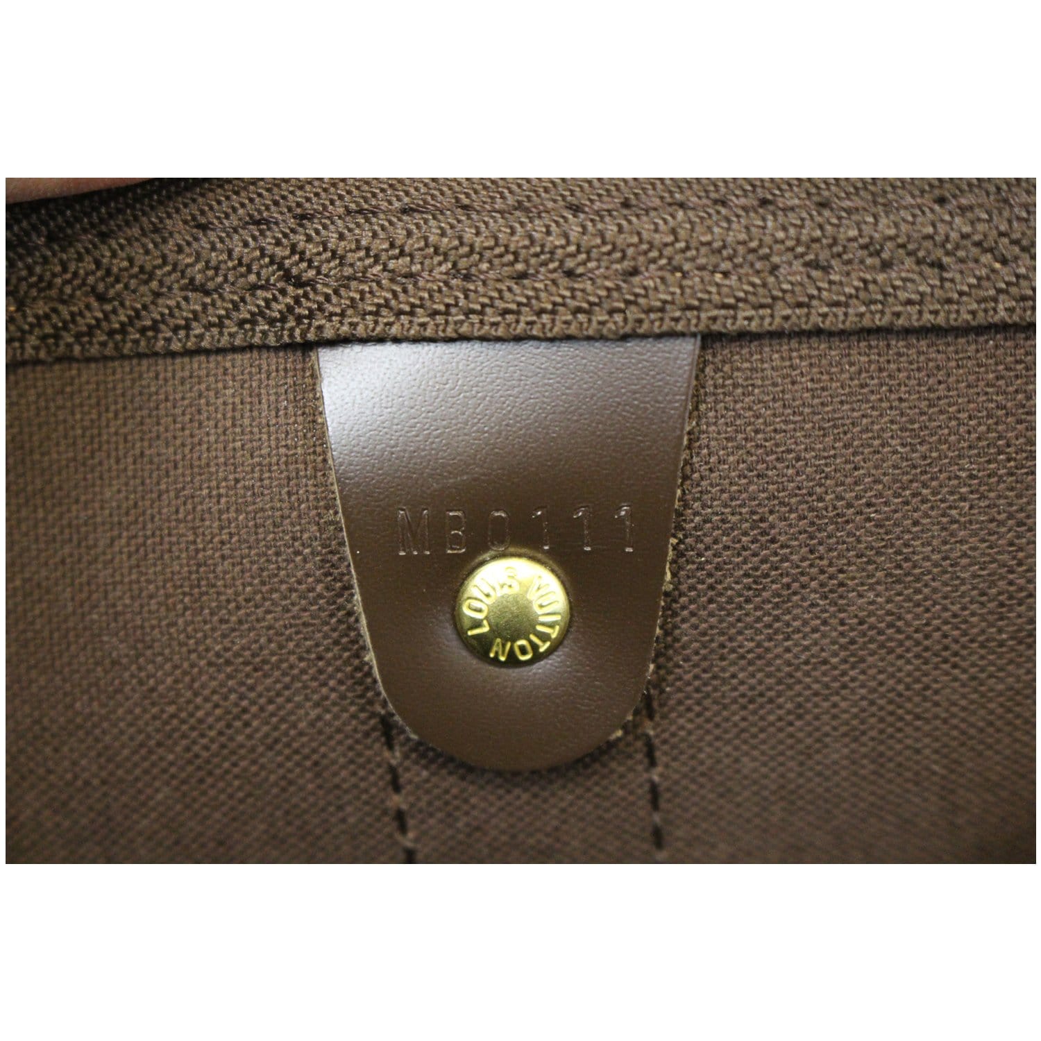 LOUIS VUITTON Keepall 50 Damier Ebene Boston Travel Bag