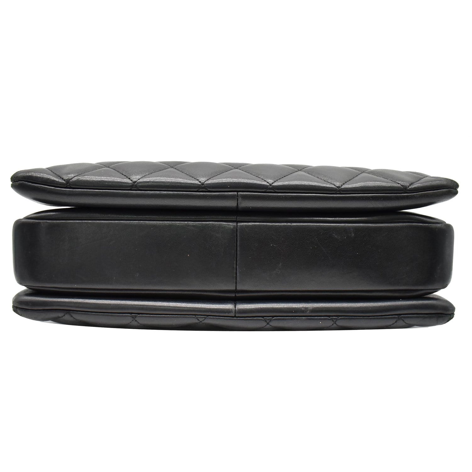 Chanel Trendy CC Large Flap Quilted  Leather Shoulder Bag Black