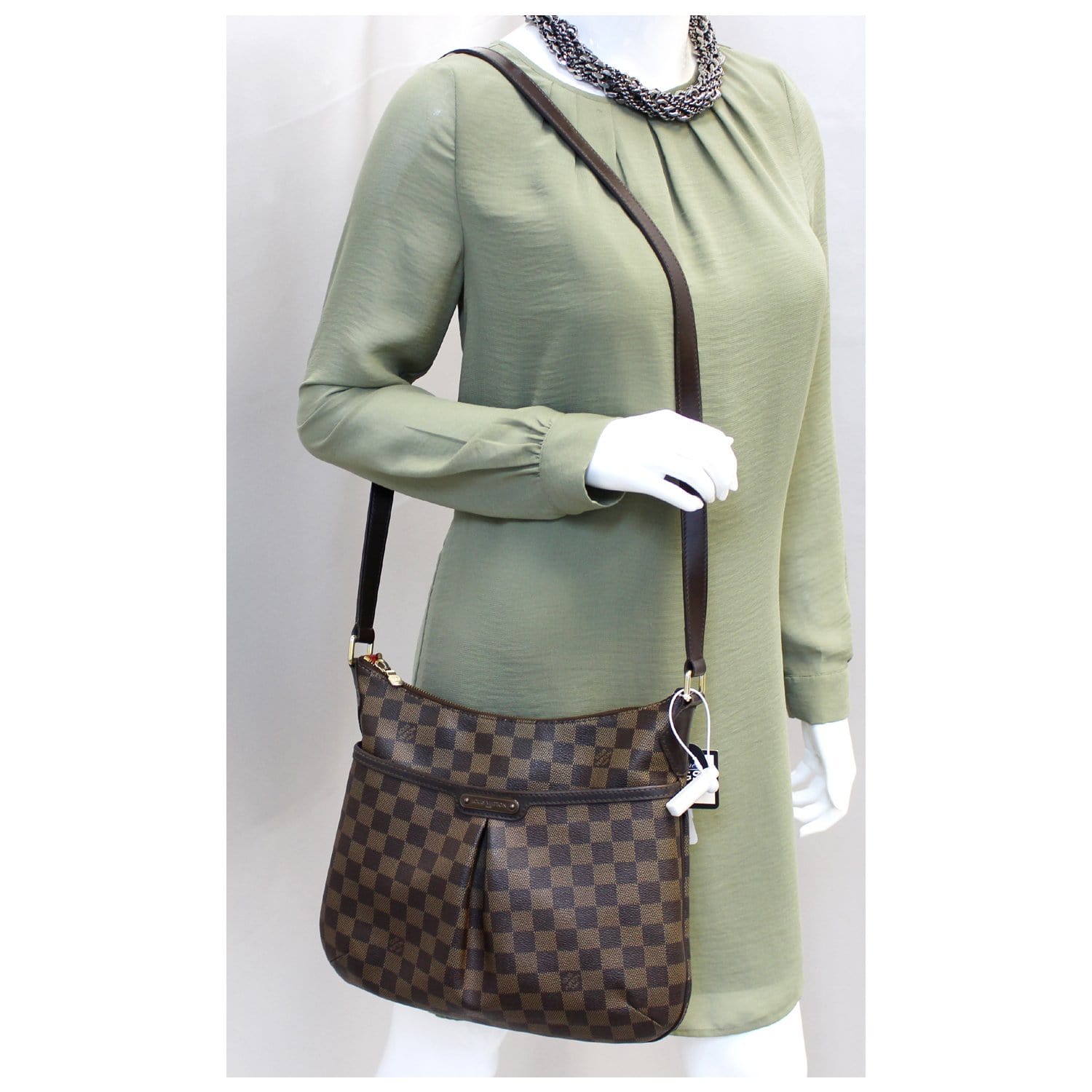 LOUIS VUITTON Bloomsbury PM Damier Ebene Shoulder Bag