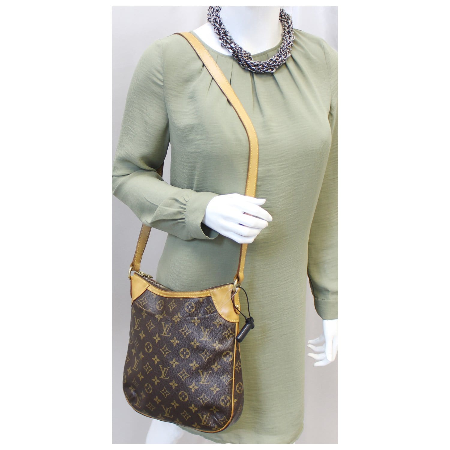 LOUIS VUITTON Odeon PM Monogram Canvas Shoulder Crossbody Bag