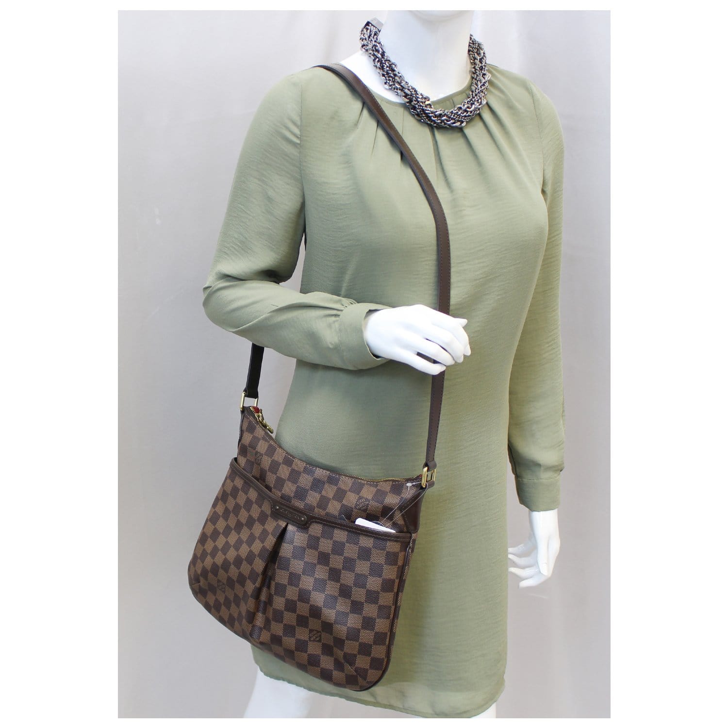 LOUIS VUITTON Bloomsbury PM Damier Ebene Shoulder Bag