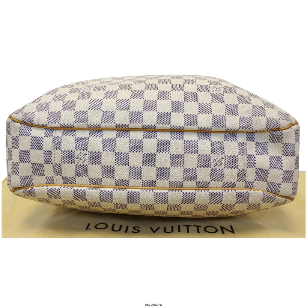LOUIS VUITTON Evora MM Damier Azur Tote Shoulder Bag