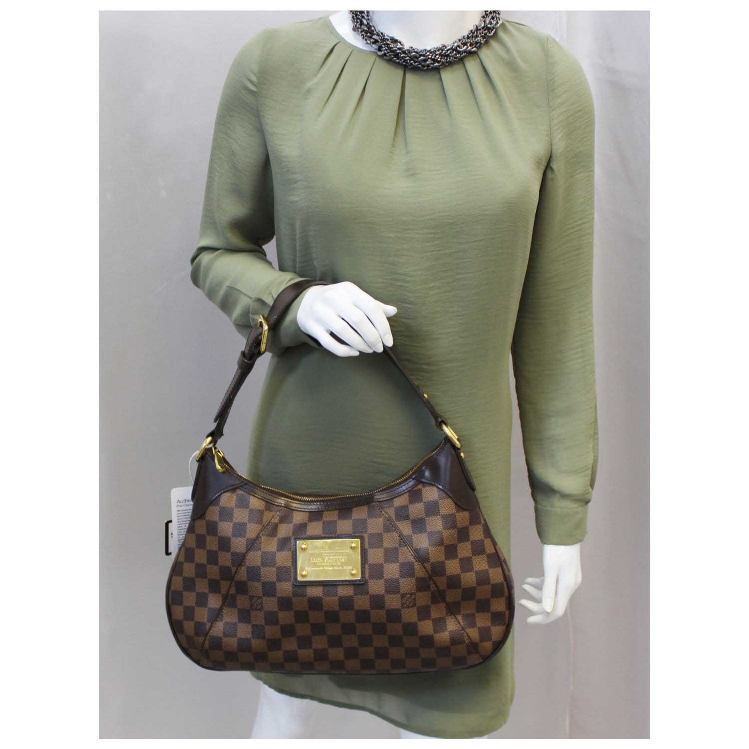 LOUIS VUITTON Thames GM Damier Ebene Shoulder Bag