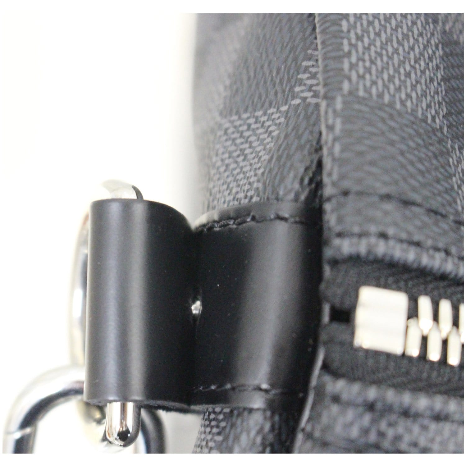 LOUIS VUITTON Keepall 55 Damier Graphite Bandouliere Travel Bag