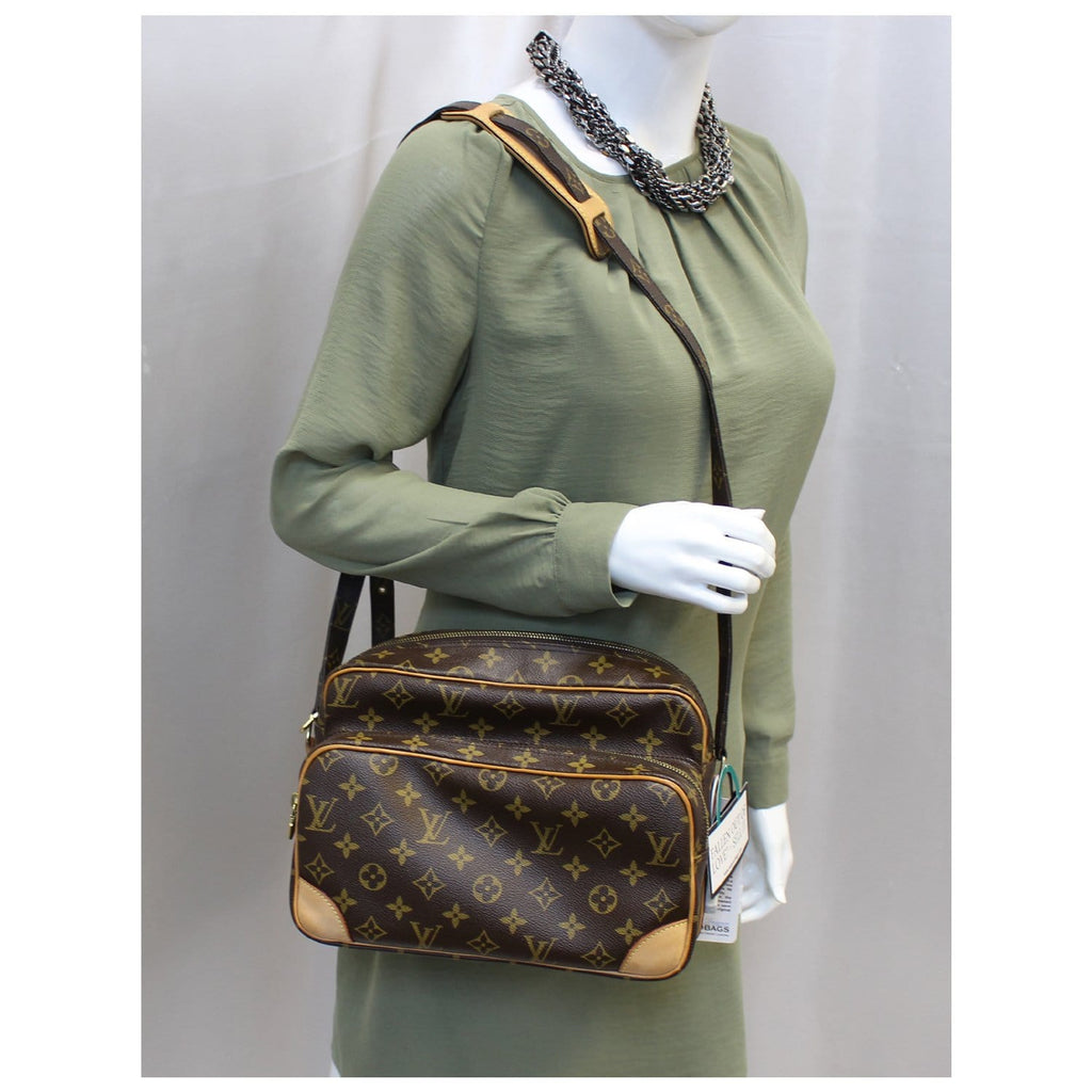 Louis Vuitton Nile Monogram Canvas Shoulder Crossbody Bag
