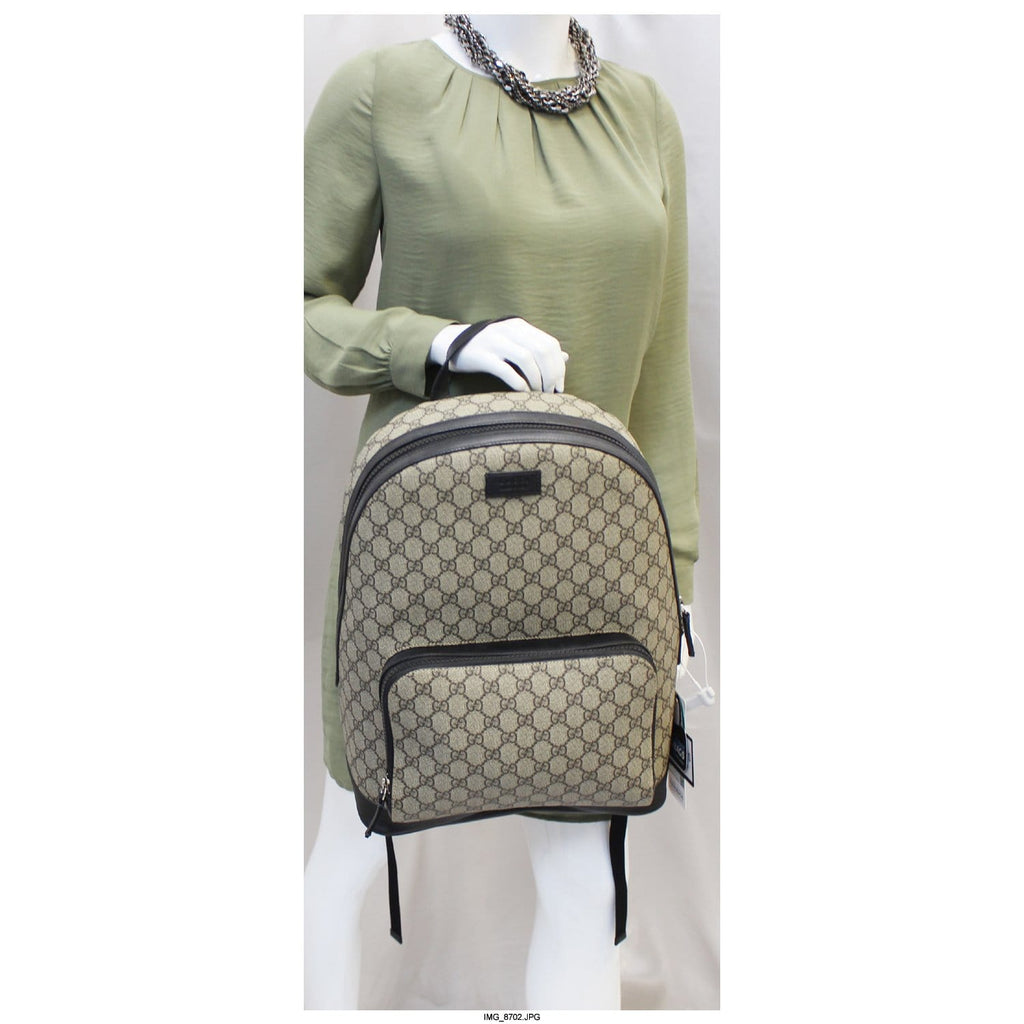 GUCCI Gucci Monogram Supreme Backpack Bag 406370