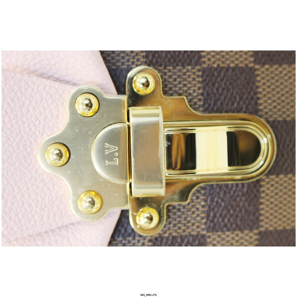 LOUIS VUITTON Clapton Damier Ebene Backpack Bag Magnolia
