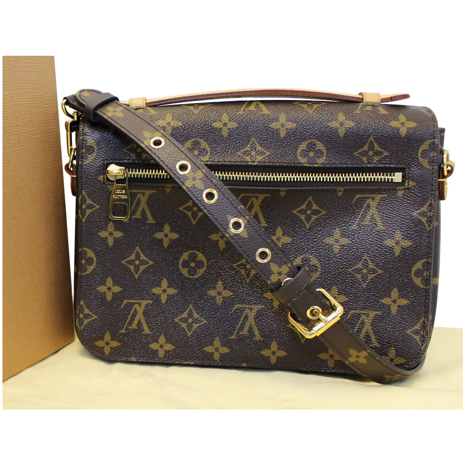 LOUIS VUITTON Metis Pochette Monogram Canvas Crossbody Bag